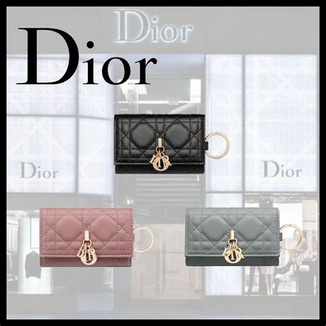 fake dior keychain|christian dior key pouch.